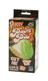 Palm Pal Glow-In-The-Dark UR3 Masturbators - Pussy  - Green