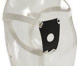 Black Leather Dildo Harness