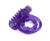 Weenie Wrapper Dual Cock Ring - Purple