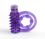 Weenie Wrapper Dual Cock Ring - Purple