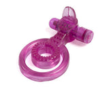 Willie Wrapper Dual Cock Ring - Pink
