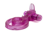 Willie Wrapper Dual Cock Ring - Pink