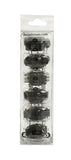 Tower Of Power - Set of 6 - Black