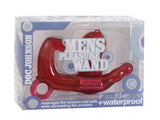 Mens Pleasure Wand Waterproof - Red