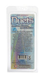 Duets Lube And Vibrator 3-Inch - Purple