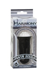 Harmony Twin Souls Vibrator 3.5-inch - Black
