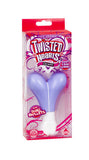 Twisted Hearts Desire With Dual Bullets 5.5-inch - Purple