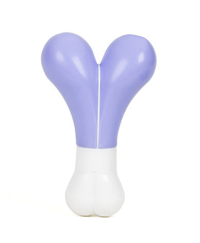 Twisted Hearts Desire With Dual Bullets 5.5-inch - Purple