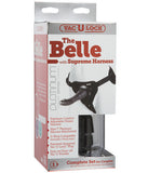 The Belle With Supreme Harness - Charcoal