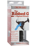The Ribbed G With Supreme Harness - Blue