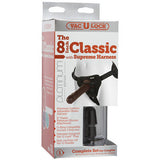 The Classic 8-Inch With Supreme Harness - Black