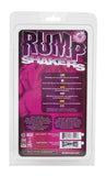 Rump Shakers Vibrating Butt Plug - Medium - Black