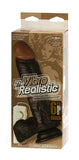 The Original Vibro Realistic Cock 6-inch - Black