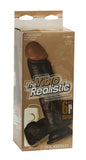 The Original Vibro Realistic Cock 6-inch - Black