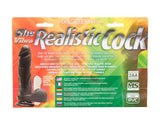 The Original Vibro Realistic Cock 8-inch - Black