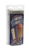 The Rotating Realistic Cock 8-inch - White