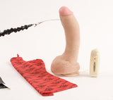 Jeff Stryker Realistic Vibrating Cock  - White