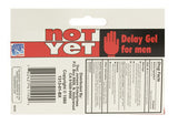 Not Yet Delay Gel For Men