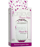 Oralove Pleasure Wipes - 5 Pack