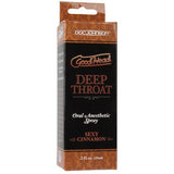 Goodhead Deep Throat Oral Aneshetic Spray 2 oz. - Sexy Cinnamon
