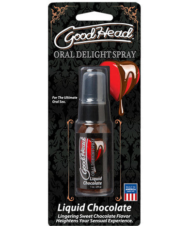 Goodhead Oral Delight Spray Liquid Chocolate - 1 oz.