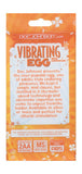 Vibrating Egg With Controller - Ivory