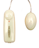 Vibrating Egg With Controller - Ivory