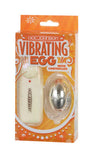 Vibrating Egg With Controller - Silver