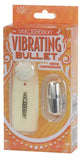 Vibrating Bullet With Controller - Silver