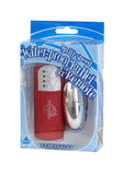 Multi-Speed Waterproof Bullet And Remote - Red