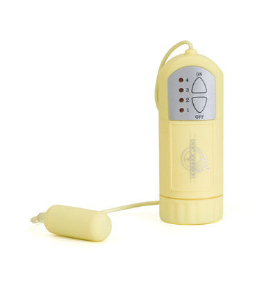 Waterproof Mini Bullet And Controller - Yellow