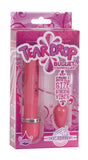 Teardrop Bullet And Controller Vibrator - Pink