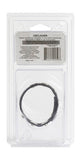 Reds Black Leather 5 Speed Cock Strap - Black