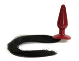 Pony Play Whip Butt Plug 4-inch - Small