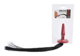 Pony Play Whip Butt Plug 4-inch - Small