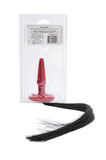 Pony Play Whip Butt Plug 4-inch - Small
