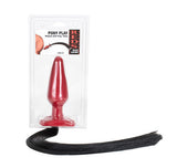 Pony Play Whip Butt Plug 5-inch - Medium