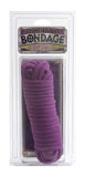 Japanese Style Cotton Bondage Rope - Purple