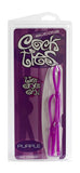 Silicone Cock Ties - Purple