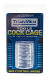 TitanMen Cock Cage - Clear