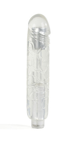 Belladonna's Banger Vibrating Dong 11-inch - Clear