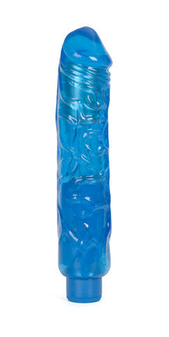 Belladonna's Lil Banger Vibrating Dong 9.5-inch - Blue