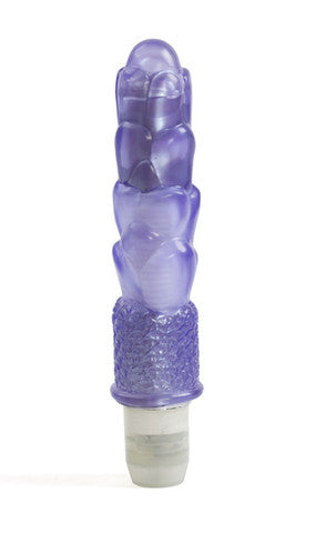 Where The Boys Aren't Flower Vibrator 6-inch - Purple