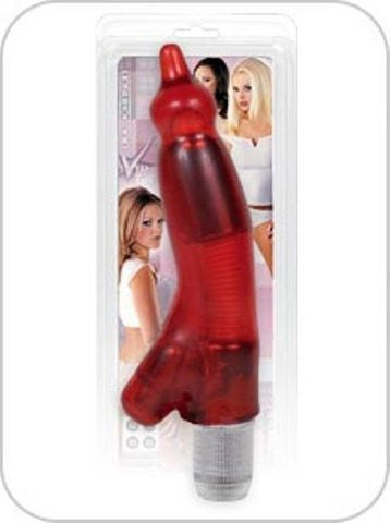 Where The Boys Aren't Let It Ride Vibrator 6.5-inch - Red