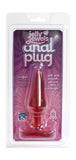 Jelly Jewels Anal Plug - Medium - Red
