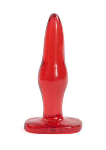Jelly Jewels Anal Plug - Medium - Red