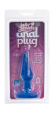 Jelly Jewels Anal Plug - Medium - Blue