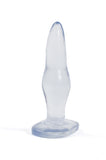 Jelly Jewels Anal Plug - Medium - Clear