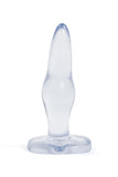 Jelly Jewels Anal Plug - Medium - Clear