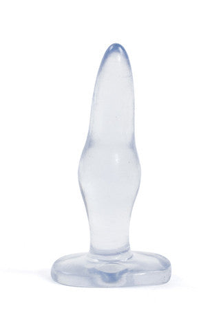 Jelly Jewels Anal Plug - Medium - Clear